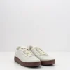 Mujer VEJA Zapatillas Deportivas-ZAPATILLA - - V-90 LEATHER WHITE PIERRE ALMOND VZ2020750