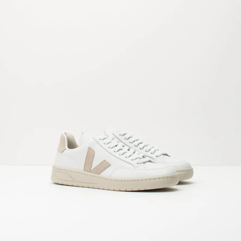 Mujer VEJA Zapatillas Deportivas-ZAPATILLA - - V-12 LEATHER EXTRA WHITE SABLE XD022335