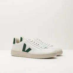 Mujer VEJA Zapatillas Deportivas-ZAPATILLA - - V-12 LEATHER EXTRA WHITE CYPRUS XD022336A