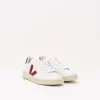 Mujer VEJA Zapatillas Deportivas-ZAPATILLA - - V-12 LEATHER EXTRA WHITE MARSALA NAUTICO XD021955