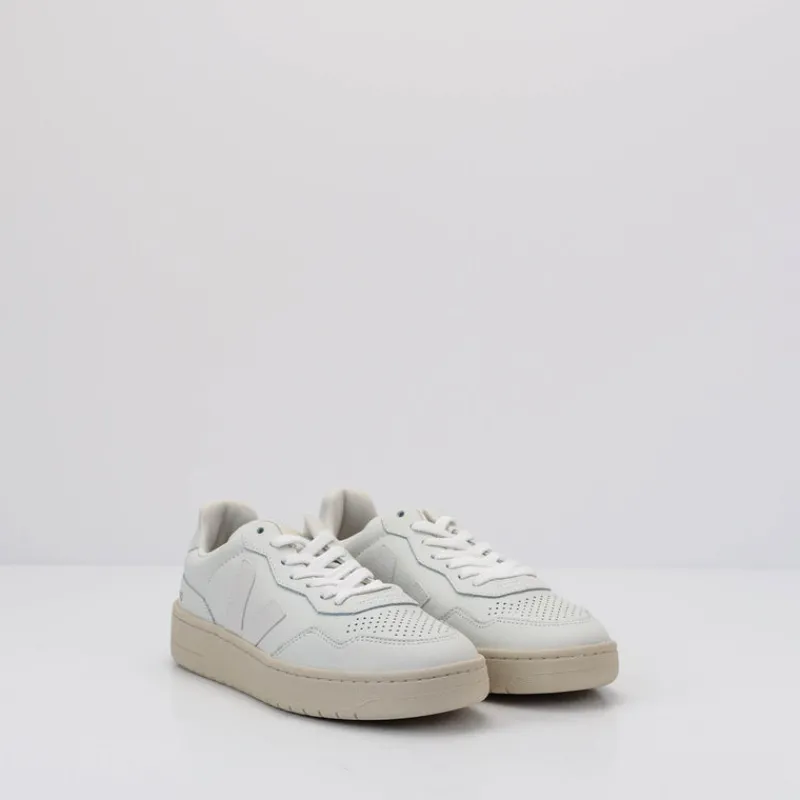 Mujer VEJA Zapatillas Deportivas-ZAPATILLA - - V-90 LEATHER WHITE VD2003380A