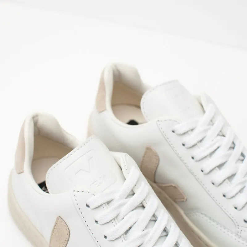 Mujer VEJA Zapatillas Deportivas-ZAPATILLA - - V-12 LEATHER EXTRA WHITE SABLE XD022335