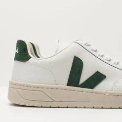 Mujer VEJA Zapatillas Deportivas-ZAPATILLA - - V-12 LEATHER EXTRA WHITE CYPRUS XD022336A