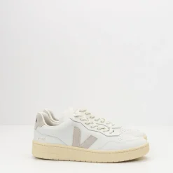 Hombre VEJA Zapatillas Deportivas-ZAPATILLA - - V-90 LEATHER WHITE NATURAL HOMBRE VD2003655