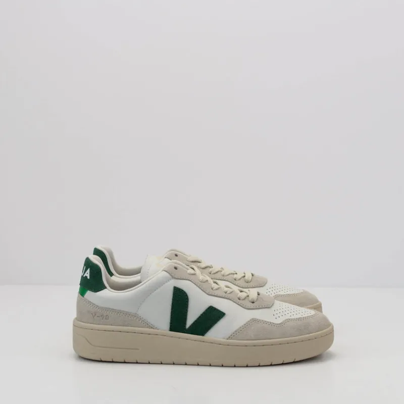 Hombre VEJA Zapatillas Deportivas-ZAPATILLA - - V-90 LEATHER WHITE CYPRUS VD2003384 HOMBRE