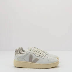Mujer VEJA Zapatillas Deportivas-ZAPATILLA - - V-90 LEATHER EXTRA WHITE NATURAL MUJER VD2003655