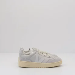 Mujer VEJA Zapatillas Deportivas-ZAPATILLA - - V-90 LEATHER GRAVEL WHITE VD2003379A MUJER