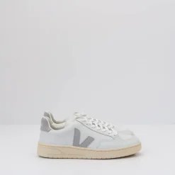 Mujer VEJA Zapatillas Deportivas-ZAPATILLA - - V-12 LEATHER EXTRA WHITE LIGHT GREY XD0203484A
