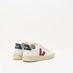 Mujer VEJA Zapatillas Deportivas-ZAPATILLA - - V-12 LEATHER EXTRA WHITE MARSALA NAUTICO XD021955