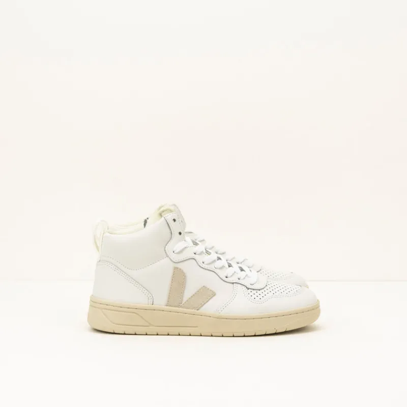 Mujer VEJA Zapatillas Deportivas-ZAPATILLA - - V-15 LEATHER EXTRA WHITE NATURAL