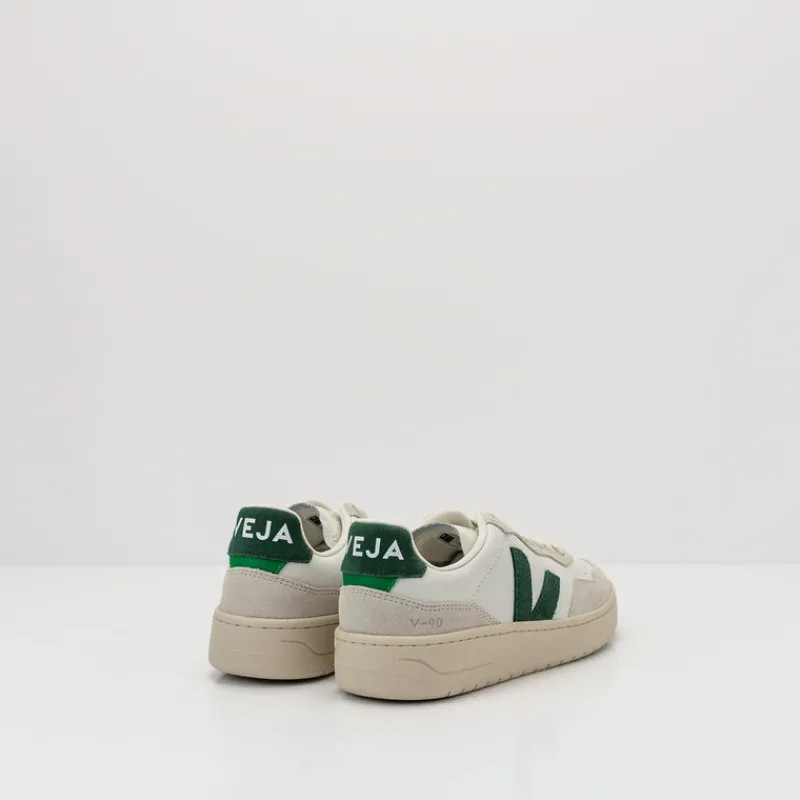 Mujer VEJA Zapatillas Deportivas-ZAPATILLA - - V-90 LEATHER WHITE CYPRUS VD2003384A MUJER