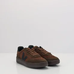 Mujer VEJA Zapatillas Deportivas-ZAPATILLA - - V-90 SUEDE WALNUT BLACK VD0303663