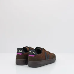 Mujer VEJA Zapatillas Deportivas-ZAPATILLA - - V-90 SUEDE WALNUT BLACK VD0303663