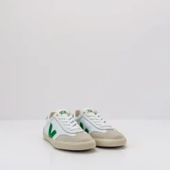 Mujer VEJA Zapatillas Deportivas-ZAPATILLA - - VOLLEY CANVAS WHITE EMERAUDE