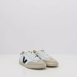 Hombre VEJA Zapatillas Deportivas-ZAPATILLA - - VOLLEY CANVAS WHITE BLACK VO0103524B HOMBRE