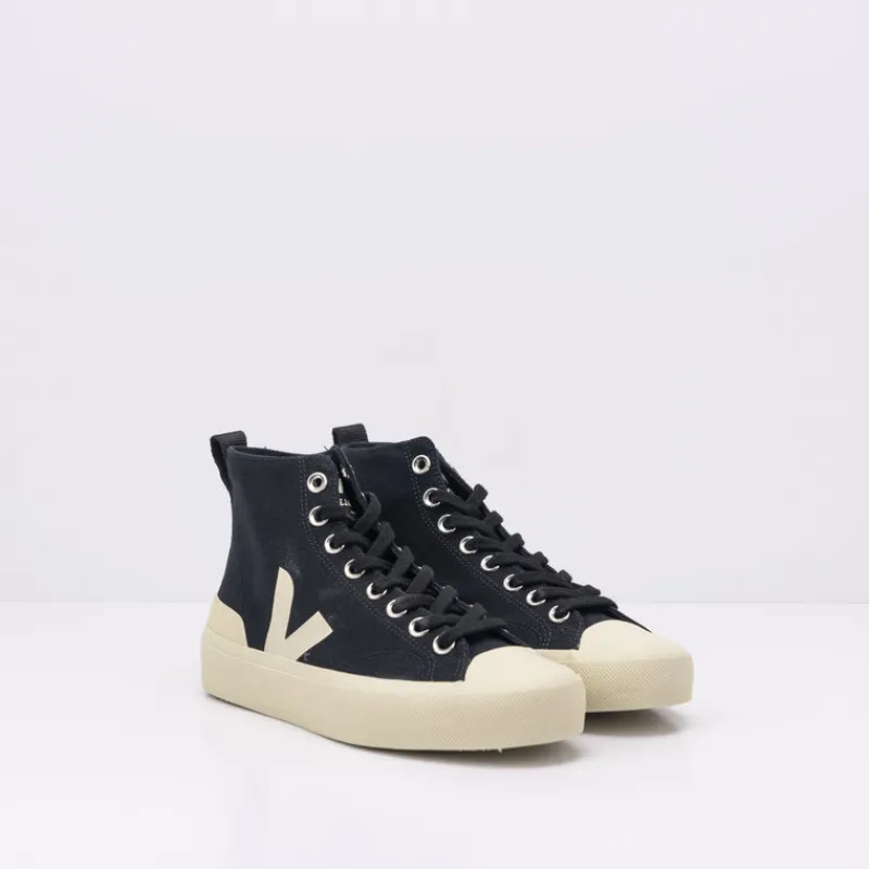 Mujer VEJA Zapatillas Deportivas-ZAPATILLA - - WATA II CANVAS BLACK PIERRE MUJER PA0101397