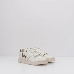 Mujer WOMSH Zapatillas Deportivas-ZAPATILLA - - CIRCLE WHITE BRONZE VEGAN
