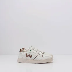 Mujer WOMSH Zapatillas Deportivas-ZAPATILLA - - CIRCLE WHITE BRONZE VEGAN