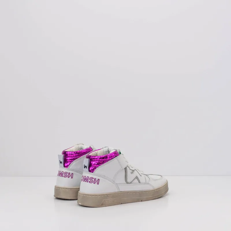 Mujer WOMSH Zapatillas Deportivas-ZAPATILLA - - HARLEM WHITE FUXIA