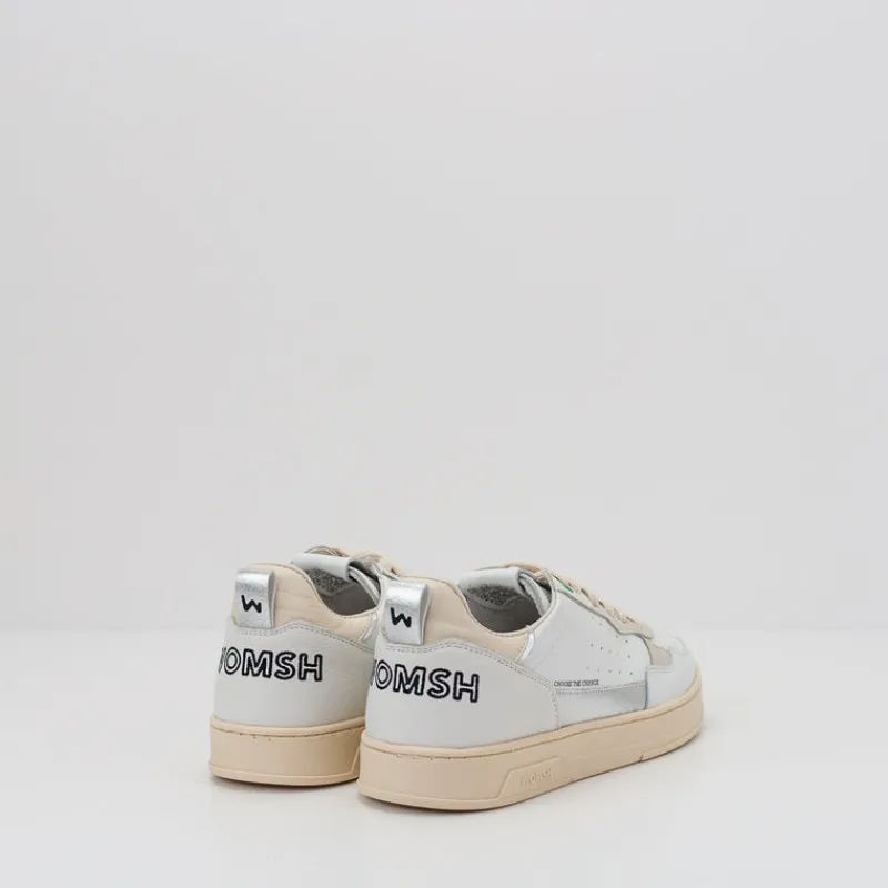 Mujer WOMSH Zapatillas Deportivas-ZAPATILLA - - HYPER WHITE SILVER METALLIC