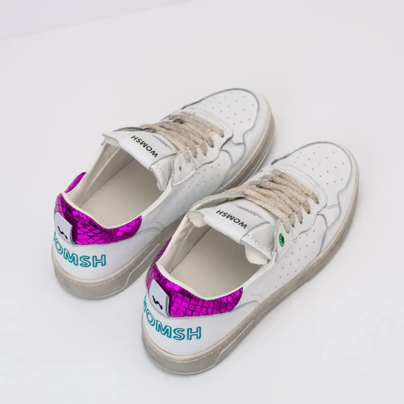 Mujer WOMSH Zapatillas Deportivas-ZAPATILLA - - HYPER WHITE FUXIA