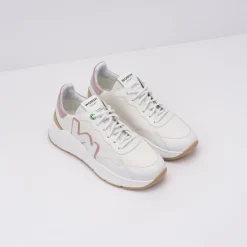 Mujer WOMSH Zapatillas Deportivas-ZAPATILLA - - VEGAN WAVE WHITE NATURE