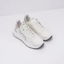 Mujer WOMSH Zapatillas Deportivas-ZAPATILLA - - VEGAN WAVE WHITE MINT