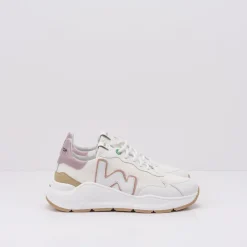 Mujer WOMSH Zapatillas Deportivas-ZAPATILLA - - VEGAN WAVE WHITE NATURE
