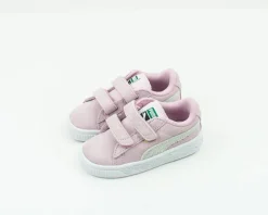 PUMA Zapatillas Deportivas-ZAPATILLA DE NIÑA - - SUEDE 2 STRAPS INF PINK LADY TEAM GOLD 356274 23