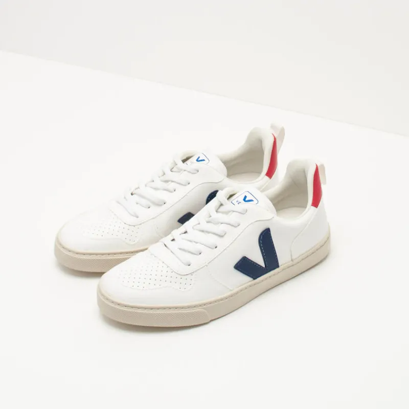 VEJA Zapatillas Deportivas-ZAPATILLA DE NIÑA Y NIÑO - - SMALL V-10 LACE CWL WHITE COBALT PEKIN CXL072173