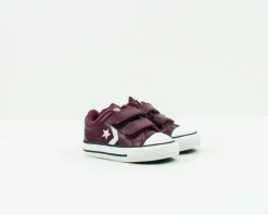 CONVERSE Zapatillas Deportivas-ZAPATILLA DE NIÑO Y NIÑA - - 762016C STAR PLAYER 2V OX DARK BURGUNDY