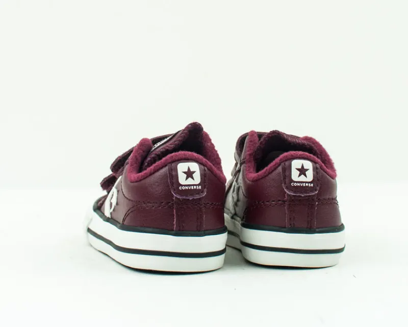CONVERSE Zapatillas Deportivas-ZAPATILLA DE NIÑO Y NIÑA - - 762016C STAR PLAYER 2V OX DARK BURGUNDY