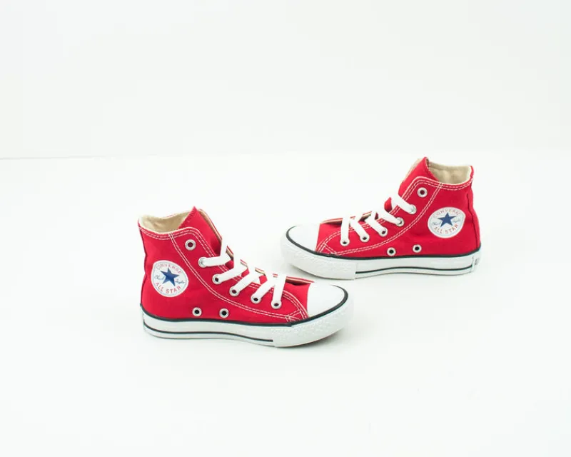 CONVERSE Botines-ZAPATILLA DE NIÑO Y NIÑA - - 3J232C CHUCK TAYLOR ALL STAR HI RED YOUTH