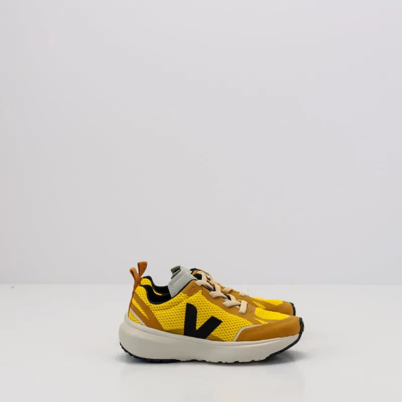 VEJA Zapatillas Deportivas-ZAPATILLA DE NIÑO Y NIÑA - - SMALL CANARY LIGHT ALVEOMESH TONIC BLACK 28-35