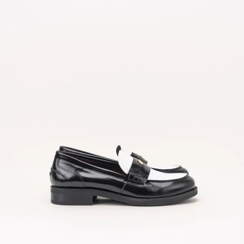 Mujer BRYAN Mocasines-ZAPATO - STEPWISE - 6201 Y BLANCO