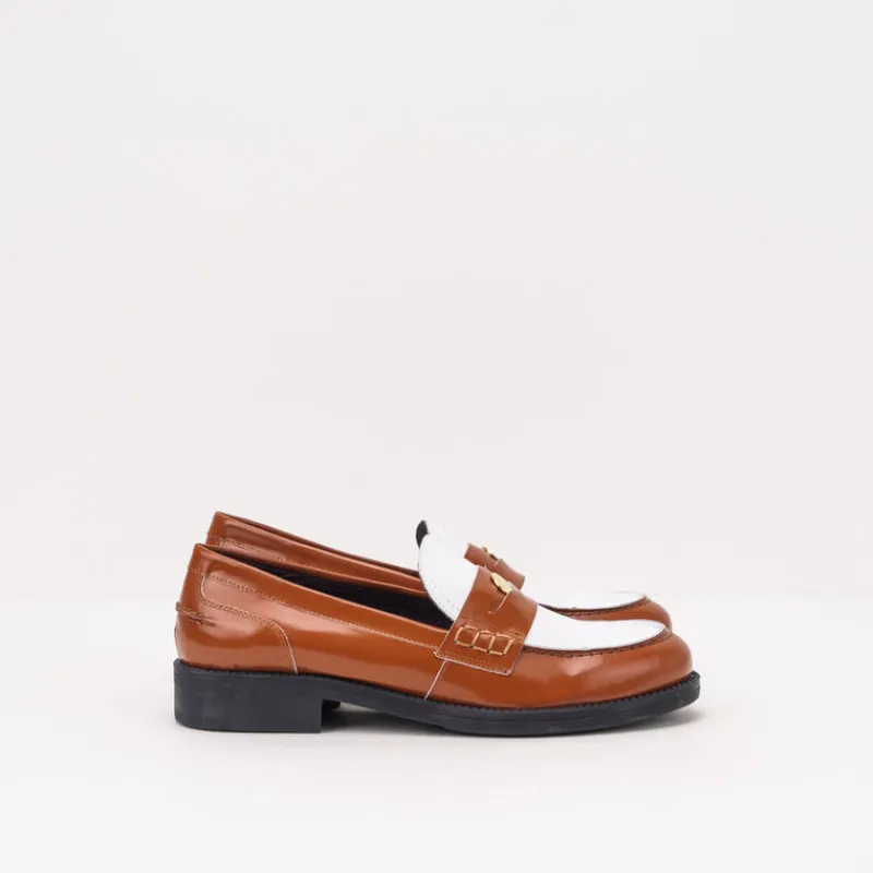 Mujer BRYAN Mocasines-ZAPATO - STEPWISE - 6201 Y BLANCO