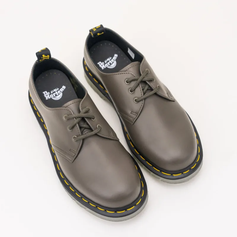 Mujer DR. MARTENS Zapatos-ZAPATO - - 1461 ICED KHAKI GREY SMOOTH