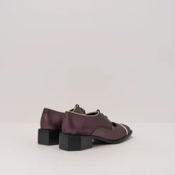 Mujer NEMONIC Botines | Zapatos-ZAPATO - - BOHEME 2205 GLITTER BURDEOS