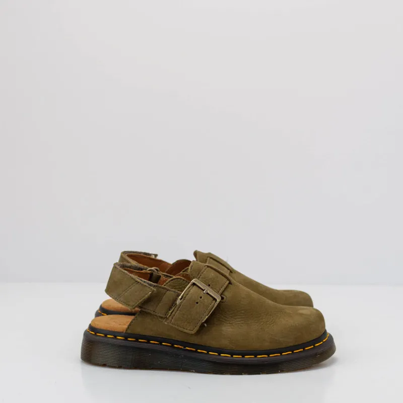 Mujer DR. MARTENS Zuecos-ZUECO - - JORGE II MUTED OLIVE