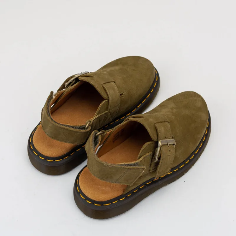 Mujer DR. MARTENS Zuecos-ZUECO - - JORGE II MUTED OLIVE