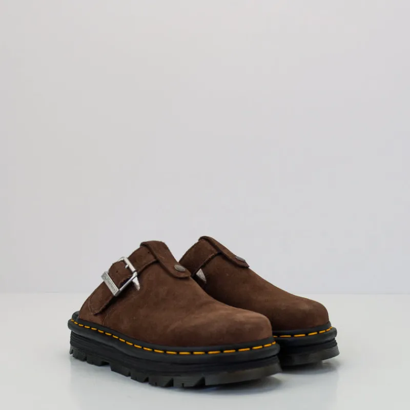 Mujer DR. MARTENS Zuecos-ZUECO - - ZEBZAG BRONX DARK BROWN 31938201