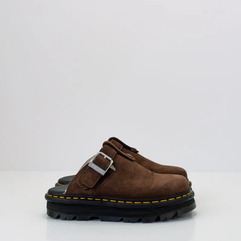 Mujer DR. MARTENS Zuecos-ZUECO - - ZEBZAG BRONX DARK BROWN 31938201