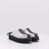Mujer PURO-SECRET Zapatos-ZUECO - PURO SECRET - DOUBLE TAKE CALF LEATHER WHITE HAND PAINT BLACK